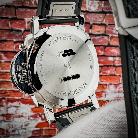 Panerai Luminor Due Luna Rossa White Dial 42mm -FULL SET– PAM01381 – MSRP $7800 - Picture 12 of 15